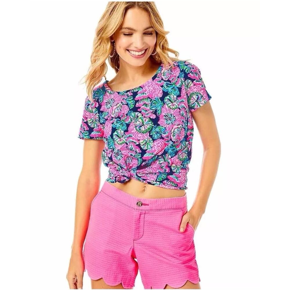 Lilly Pulitzer Callahan Pink Shorts Women's Size 6
